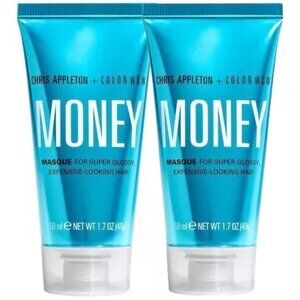 2X Color Wow + Chris Appleton Money Masque Mask Hair Treatment 1.7 oz/50mL Each